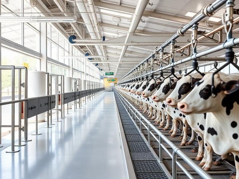 Automated milking parlor